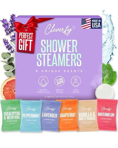 Cleverfy Shower Steamers Aromatherapy – Stocking Stuffers for Wom...