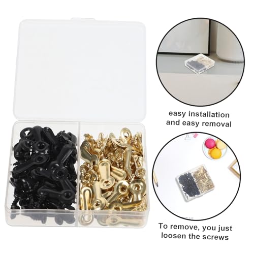 Image of 360pcs Turn Button with Screws for Photo Frame Hardware for Hanging Pictures and Art Easy Installation Fasteners for Craft Projects