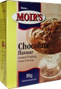 Moirs - Pudding - Chocolate - 90g Packs
