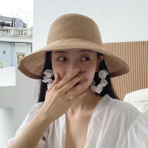 Chapeau de soleil d'été respirant et pliable pour femmes et filles