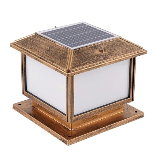 Luz solar para poste regulable con mando: ilumina tu jardín y vallas con elegancia