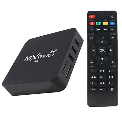 MXQ Pro 5G Android 10.1 TV Box, 4K MXQ Pro 5G WiFi Quad Core 3D Media Player 1+8GB Home Media Player MXQ Pro 5G Android 10.1 TV Box, 4K MXQ Pro 5G WiFi Quad Core 3D Media Player 1+8GB Home Media Player