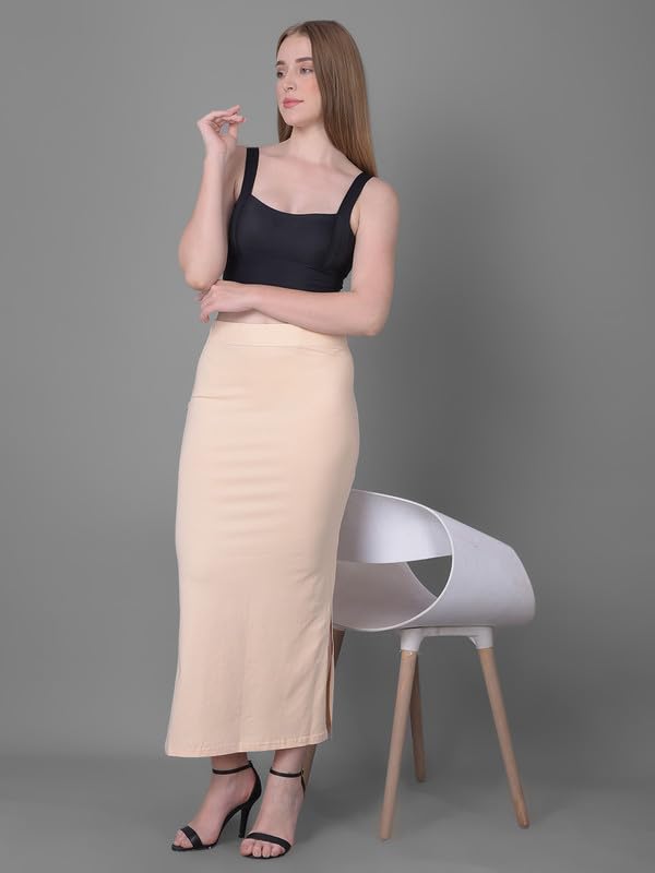 Image of Comfort Lady Women Cotton Blend Saree Shapewear /Saree Shapers Underskirt /Saree Petticoat