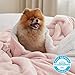 Bedsure GentleSoft Sherpa Fleece Blankets King Size for Bed - Thick and Warm, Soft Fuzzy Plush King Blanket for Winter, Pink, 108x90 Inches