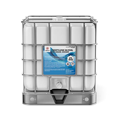 Propylene Glycol - USP Grade - Certified Food and Pharmaceutical Grade - 275 Gallon Tote - 100% Pure, Alcohol-Free…