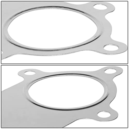 Image of DNA Motoring GKT-S-DP-5B Stainless Steel T3 /T4 TO4E Turbocharger Gasket Without Internal Wastegate, 2.25 inch ID Exhaust Port