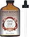 First Botany Cosmeceuticals Therapeutic Grade Clove Leaf Essential Oil with a Glass Dropper, 4 fl oz