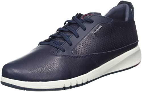 Geox U Aerantis A, Sneakers Uomo, Blu (C4002 Navy), 41 EU