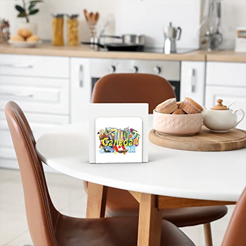 Vintage Metal Napkin Holder for Modern Dining Table Décor,Tabletop Paper No1 - Picture 33 of 106