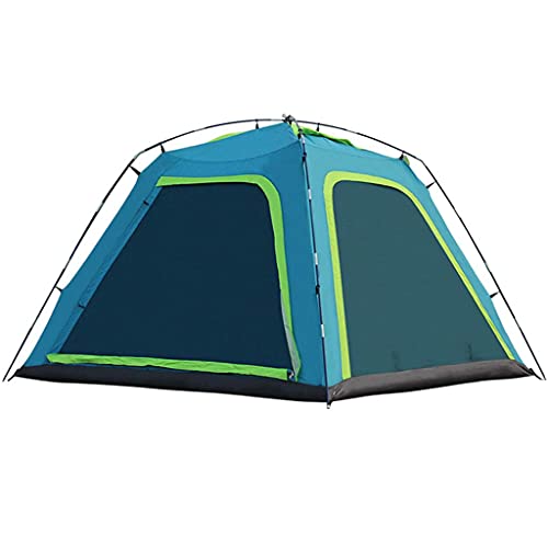 Tente de camping familiale 3-5 personnes résistante pour bivouac et jardin