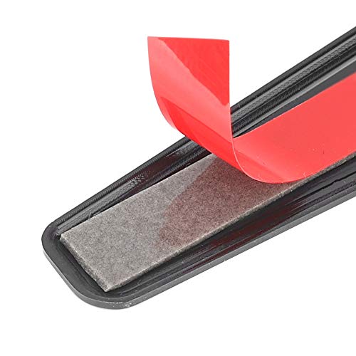 Cubierta de bisagra de coche negra de 8 piezas Acouto para moldura exterior de 4 puertas 07-17 5