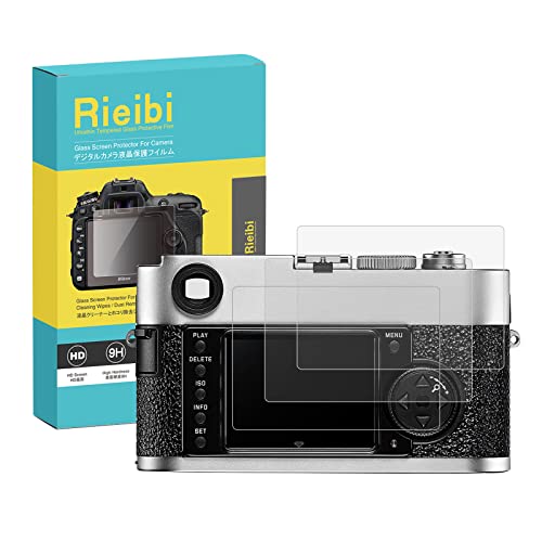 Rieibi�y3���z Leica���C�J M9/M9-P/M8/M-E(typ220) �ی�t�B�����ALeicaM9�t���v���e�N�^�[ ����0.25MM �����^�C�v 3���Z�b�g �����K���X �\�ʍd�x9H �ϏՌ� �ώw��
