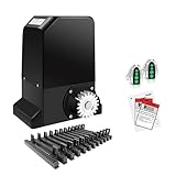 TOPENS RK990 Automatic Rack Sliding Gate Opener for Slide Gate Up to 2200 lbs and 40ft gate Operator