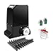 TOPENS RK990 Automatic Sliding Gate Opener Kit Sliding Gate Motor for Heavy Duty Slide Gates Up to 2200 Pounds and 40 ft, Rack Driven Driveway Security Slide Gate Operator