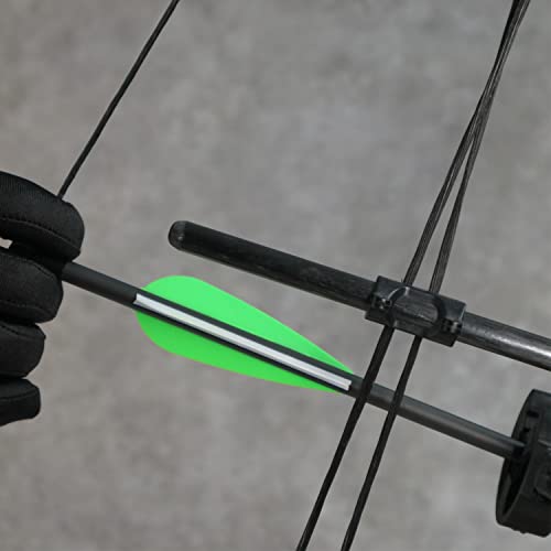 Hosolee 36 Pack Archery Fletches 4 Inch Arrows Vanes Plastic Fletching For Diy Shafts Hunting Targeting #TOP3