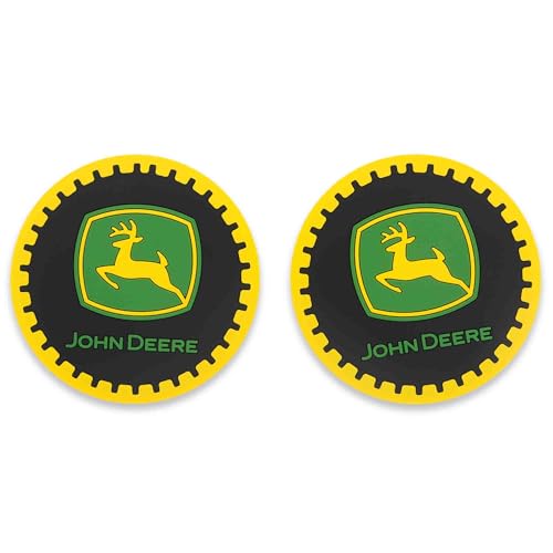 John Deere Tire Inspired Car Coasters