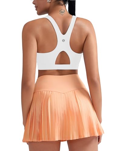 Image of RUNNING GIRL Sports Bras for Women High Support,Racerback Supportive Molded Cup Sports Bra with Sewn in Pads