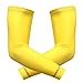 Suddora Multi Colored UV Arm Sleeves for Sport (Yellow)