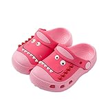SUELA ANTIDESLIZANTE: Presentada con suela acolchada y patrón tipo zapato que puede agarrar muy bien el piso para la protección de su niño pequeño contra caídas.Estas sandalias para niños tienen una excelente tracción en el área resbaladiza, como el baño, la playa, la piscina, etc.