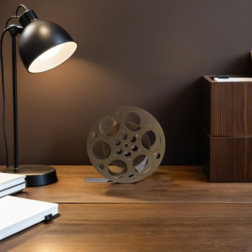 Bobines de film rétro légères en fer pour centre de table vintage durable