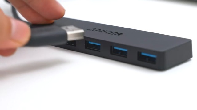 [未開封]ANKER 4-Port Ultra Slim USB 3.0 Hub Amazon.com: Anker USB Hub 4 Ports with 5Gbps Data Transfer