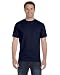 Hanes Mens TAGLESS ComfortSoftCrewneck T-Shirt,Navy,XLarge