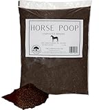 Horse Poop, 100% Natural Aged Unpasteurized Composted Manure and Sifted Premium Garden Soil Amendment for Plants, Compost Tea and Mushroom Substrate