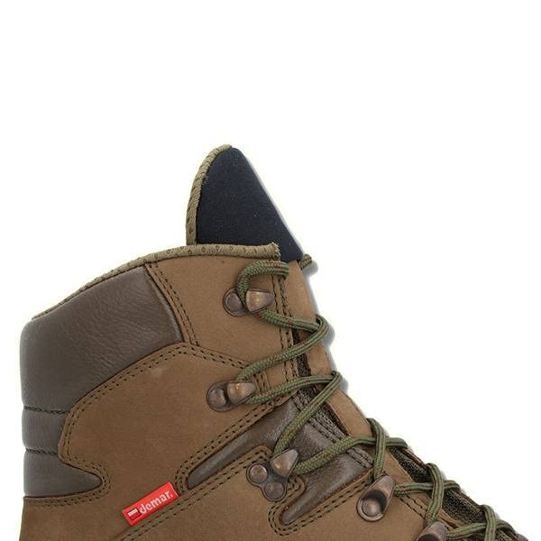 demar. Wald PRO buty trekkingowe skórzane buty myśliwskie, buty outdoorowe, buty termiczne, brązowy, 43 EU