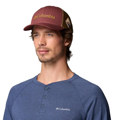 Image of Columbia Unisex Mesh Snap Back, Red Rocks /Delta /Desert Side Hit, One Size