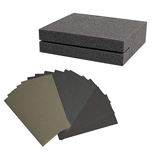 ビッグマン(Bigman) 耐水ペーパーミニ18枚 研磨用パッド セット #1000#2000#3000 (各番手6枚入) 耐水ヤスリ ヘッドライト磨き パテ埋め補修 塗装 下地づくり コンパウンド BYR-26WN ビッグマン(Bigman) 耐水ペーパーミニ18枚 研磨用パッド セット #1000#2000#3000 (各番手6枚入) 耐水ヤスリ ヘッドライト磨き パテ埋め補修 塗装 下地づくり コンパウンド BYR-26WN