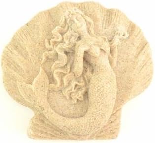 Sand Sculpture Figurine - Mermaid 4" Tall