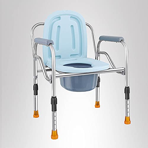 Cajones, Sillas Nocturnas, Sillas para Adultos, Altura Ajustable para Mujeres Embarazadas Y Discapacitados, MESWETAO
