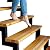 EdenProducts(15-Pack) Pre Cut Transparent 24" x 4" Non Slip Strips, Safety for Kids, Elders and Pets, Adhesive Stair/Floor Treads, Indoor, Outdoor, Prevents Slipping, PVC Free