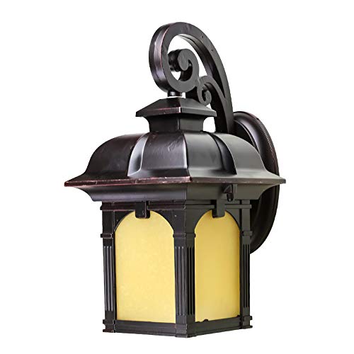Lampe de jardin escalier extérieur LED pour pilier carré