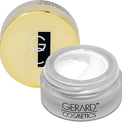 Gerard Cosmetics Clean Canvas Eye Concealer and Base - White - Smoothens Under Eye and Covers Blemishes - Extends Duration of Eyeshadow Wear - Evens Complexion - Keeps Makeup Color True - 0.14 oz