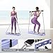 Pilates Board - 2025 Updated Pilates Reformer Machine Set, Multi-Purpose Foldable Pilates Reformer Board for Home, 6 in 1 Pilates Sliding Board (Purple)