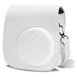 Blummy PU Leather Camera Case Compatible with Fujifilm Instax Mini 11 Instant Camera with Adjustable