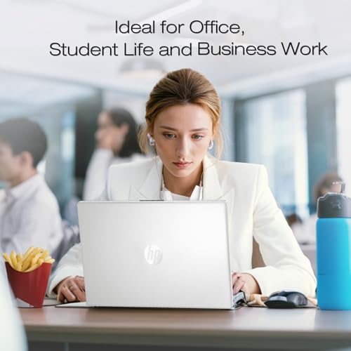 Image of HP 15.6 inch Full HD Touchscreen Business Laptop, Intel Core i7-1355U, 32GB DDR4 RAM, 1TB SSD, Windows 11 Pro Copilot AI,Numeric Keypad,Fast Charge, Office 365 for The Web with Laptop KB Kit