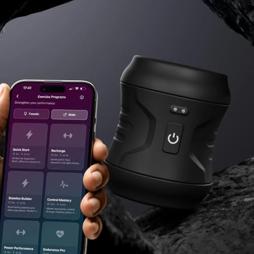 Image of Velvet Rituals Electric Body Massager, App Controlled Massager, Infinte mode, Rechargable Massage Machine with excerise mode, pain releif, relaxation with 180 days of warranty