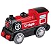 Hape - E3703 - Circuit de Train en Bois - Locomotive Electrique