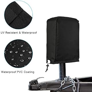 Kohree Electric Jack Cover for Travel Trailer Camper, Waterproof RV Power Tongue Protective