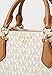 Michael Kors Marilyn Small Crossbody Bag, Gold-Tone Hardware/Vanilla/Acorn