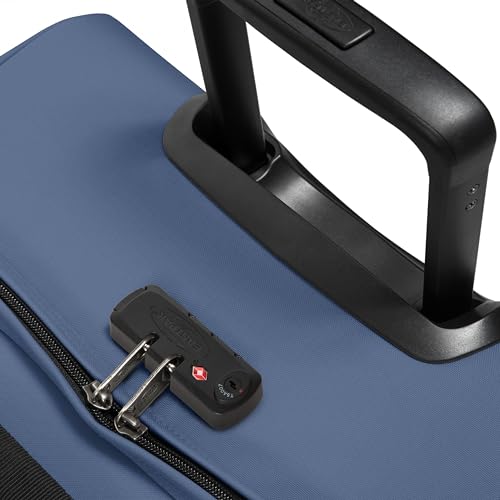 Image of Eastpak TRANVERZ M Suitcase, 67 x 35.5 x 30 cm, 78 L, Blue (Powder Pilot), One Size, Tranverz M