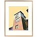 Frametory, Metal Picture Frame Collection, 11x14 Rose Gold Aluminum Photo Frame with Ivory Color Mat for 8x10 Picture & Real Glass - 0925