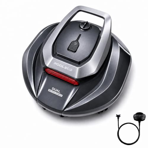 Pooleco Robot Limpiafondos Piscina Inalámbrico con...