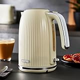 Geepas 2 Slice Bread Toaster & 1.7L Cordless Electric Kettle Combo Set – 1750W Toastie Machine with 7 Browning Control - 3000W Kettle with Auto Shut Off & Boil Dry Protection, Cream - Image 2