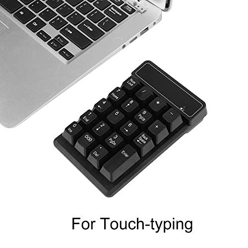 Fosa 19-Key Wireless Numeric Keypad, Mini Usb 2.4Ghz Number Pad Digital 19 Suspension Keys Comfortable Typing Waterproof Wireless Numeric Keypad For Laptop Desktop Computer Pc #TOP5