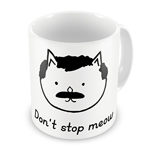 iMage Tazza Mug Queen Don't stop meow-Divertente