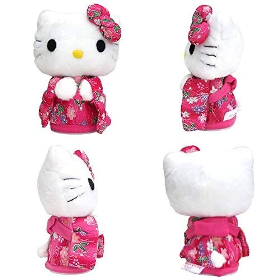 Amazon.co.jp: キティ マネしておしゃべりぬいぐるみ 着物