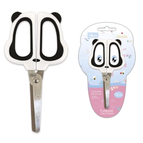 Tilibra - Tesoura Escolar 131mm Panda